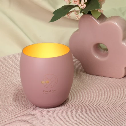 Świecznik Glamour 375ml bezbarwny/bezbarwny (NMX-L002-91756)