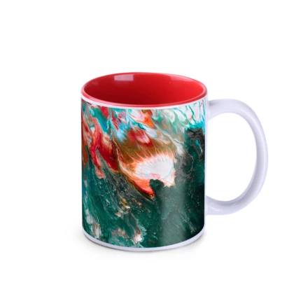 Tomek Art Solid 300ml biały/czerwony (NMX-M564-75803)