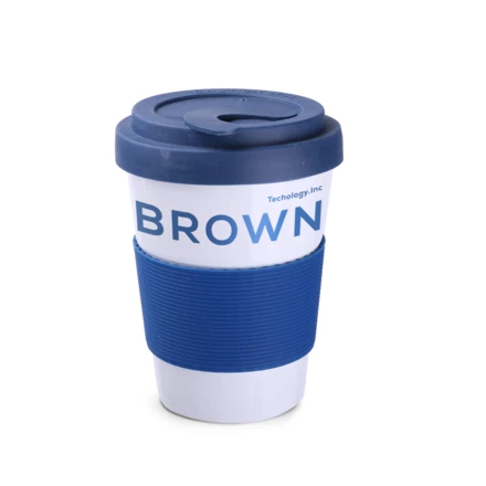 Kubek termiczny Coffee Trip 350ml biały/granatowy (NMX-W037-85780)