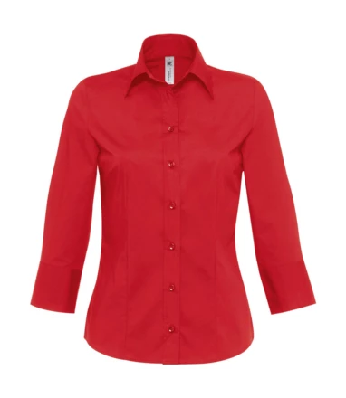 Bluzka Milano/women Popelin Shirt 3/4 sleeves (NFR-796424065)