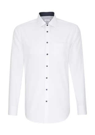 Koszula Contrast Regular Fit 1/1 Business Kent (NFR-721200000)