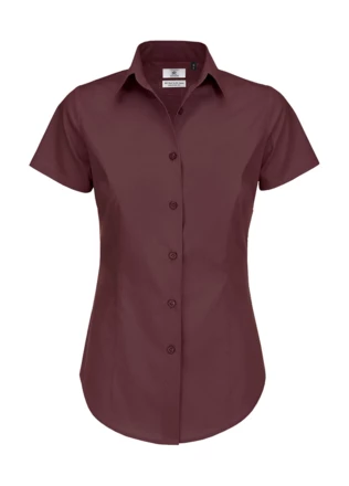 Bluzka Black Tie Elastane z krótkimi rękawami (NFR-713424328)