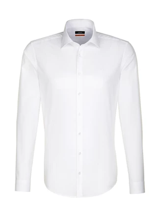 Koszula z długimi rękawami Slim Fit (NFR-708200007)