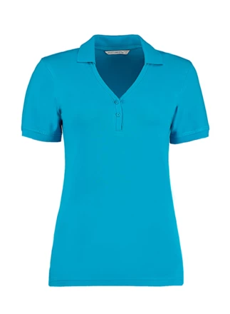 Damskie polo V-neck Regular Fit Comfortec® (NFR-526115361)