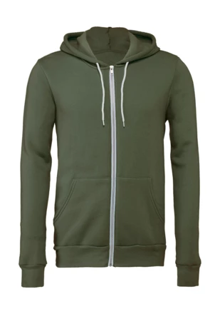 Bluza z kapturem na zamek Unisex (NFR-293065196)