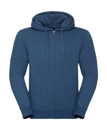 Męska bluza z kapturem na zamek Authentic Melange (NFR-231003042)