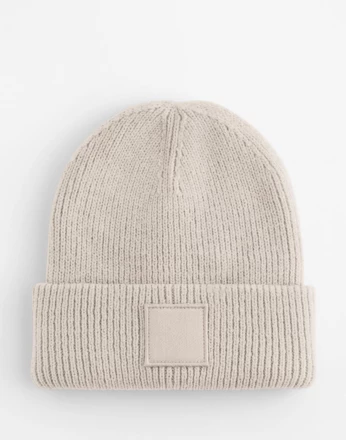 Kids Deep Cuffed Tonal Patch Beanie (NFR-150690101)