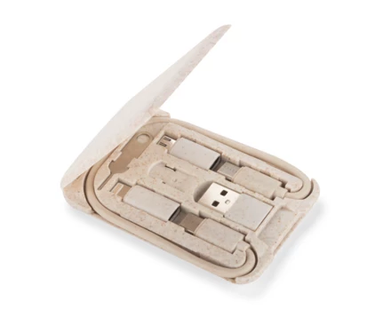 Stojak do telefonu z kablami do ładowania OLIN (NAS-09137-17)