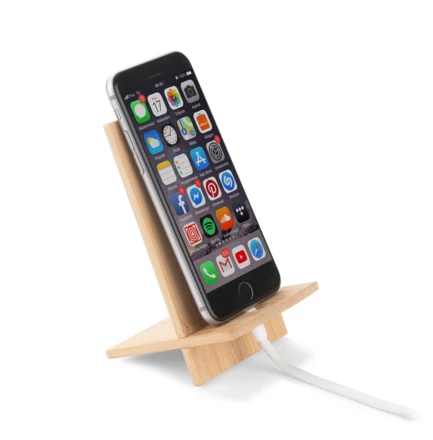 Bambusowy stojak na telefon RAGA (NAS-17718)
