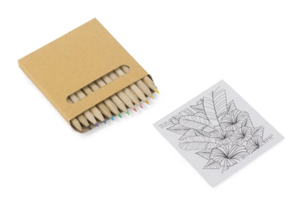 Kredki z kolorowanką LOTI (NAS-19691-09)