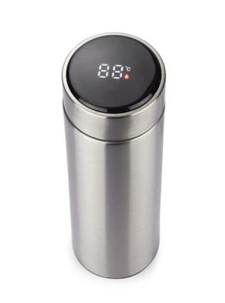 Butelka termiczna z termometrem LEDIKT 440 ml (NAS-16237-00)