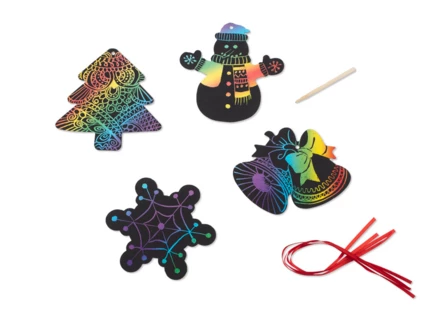 Zestaw zawieszek do zdrapywania DEKOR (NAS-08135)