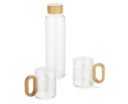 Zestaw do napojów z elementami bambusowymi TRINKLA (NAS-16060-19)