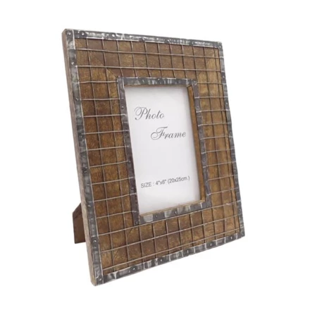 Drewniana ramka na zdjęcia - A-1328 - format zdjęcia 10x15cm (NMT-222058)