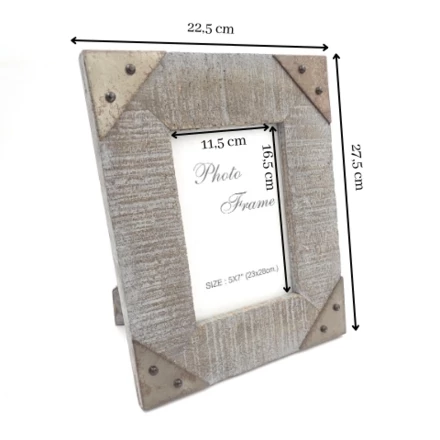 Drewniana ramka na zdjęcia - 30375 - format zdjęcia 13 x 18cm (NMT-221846)