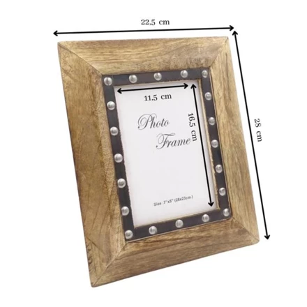 Drewniana ramka na zdjęcia 30066 - format 18x13cm (NMT-222133)