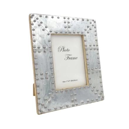 Drewniana ramka na zdjęcia Silver - 30159 - format zdjęcia 18x13cm (NMT-222096)