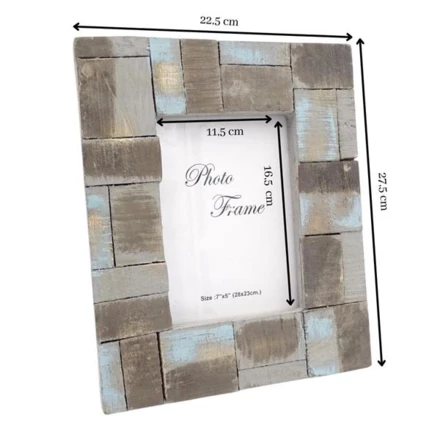 Drewniana ramka na zdjęcia - 30352 - format zdjęcia 18x13cm (NMT-221983)