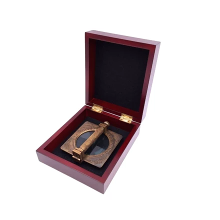 Lupa składana i drewniane pudełko MAG-0506 (NMT-221648)