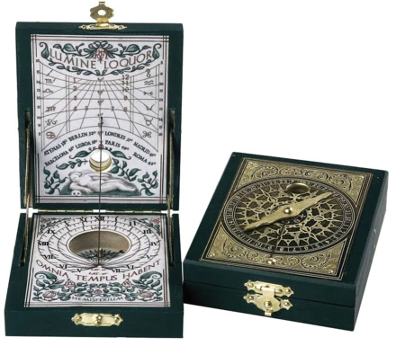 Zegar Słoneczny z Kompasem Kepler Dyptyk - Replika – H04 (NMT-223925)