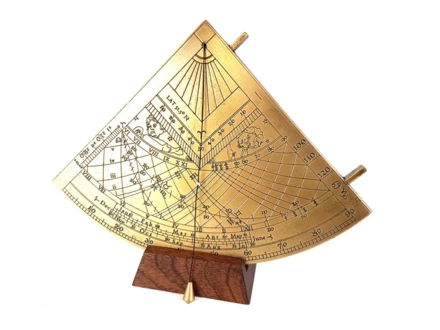 Mosiężny kwadrant solarny Gunter - H39 (NMT-7223864)