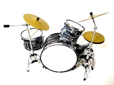 Mini perkusja czarno-biała MDR-0015 - skala 1:5 (NMT-020015)