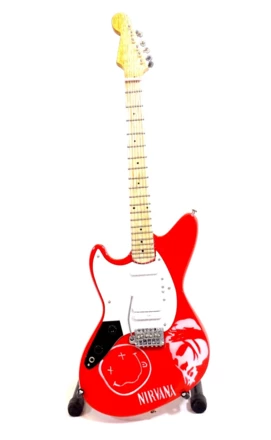 Mini gitara - w stylu Nirvana - Curt Cobain - MGT-5753B (NMT-321506)
