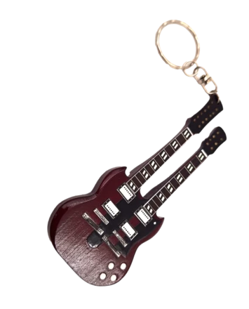 Breloczek gitara w stylu  Led Zeppelin - Jimmy Page - EGK-0115 (NMT-020115)