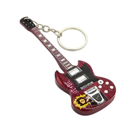 Brelok gitara w stylu AC/DC - Angus Young – Tribute - EGK-0597 (NMT-020597)