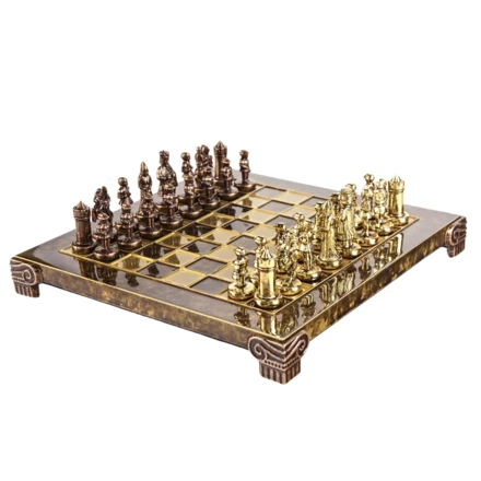 Ekskluzywne szachy metalowe Bizancjum - S1CBRO (NMT-227152)