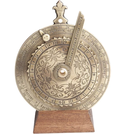 Zegar gwiazdowy nokturnal i mechaniczny komputer pływów abacus H31 (NMT-223895)