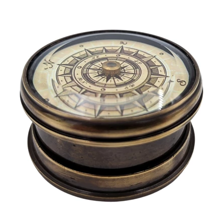 Busola mosiężna z pływającą tarczą NC1609 (NMT-224304)