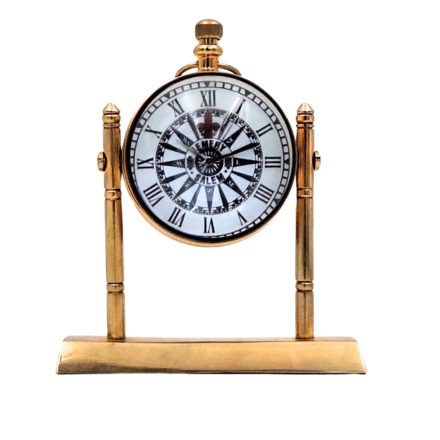 Zegar Marynistyczny na Biurko Mosiężny– NC2963 (NMT-224359)