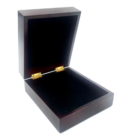 Pudełko prezentowe drewniane 14x16x6,7cm - D349 (NMT-225332)