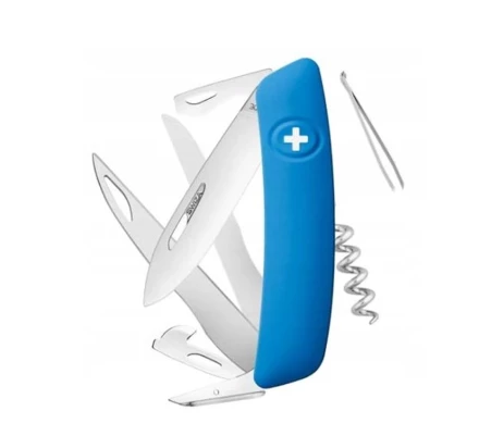 Scyzoryk Szwajcarski Swiza Blue Wielofunkcyjny - KNI.0110.1030 (NMT-735969)