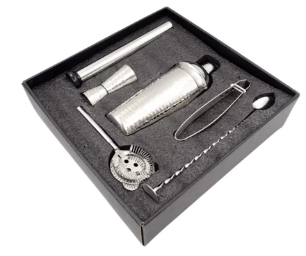 Zestaw barmański Steel 6 elementów BTSB7140SS (NMT-227275)