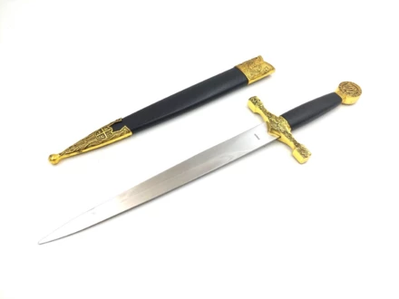 Stalowy sztylet rycerski - replika SW-168 (NMT-191688)