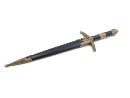 Sztylet Rycerski Dekoracyjny Stalowy - Replika - SW-178 (NMT-191787)