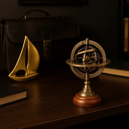 Astrolabium Mosiężne 14cm - NC1911 (NMT-228104)