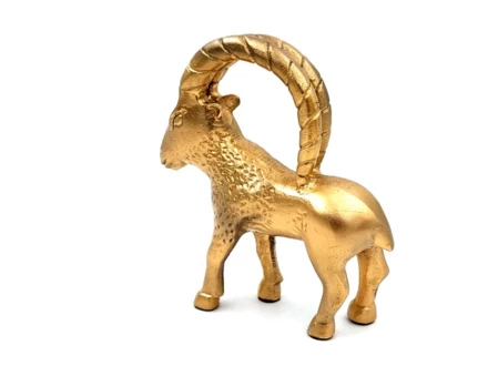 Złota figurka dekoracyjna - Koziorożec - CAP2 (NMT-321902)