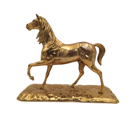 Mosiężny Koń - Figurka dekoracyjna – 00654 (NMT-229651)