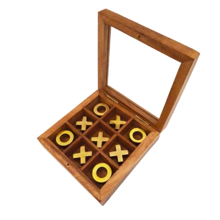 Kółko i krzyżyk w pudełku ze szklanym topem - DNU-004 (NMT-320028)