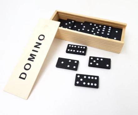 Domino w pudełku drewnianym - 1096116 (NMT-1096116)