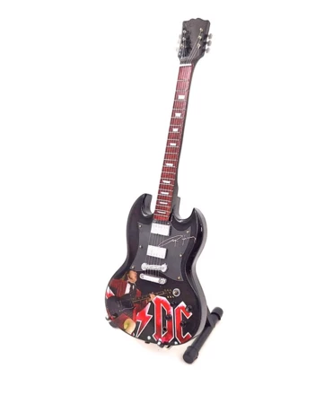 Mini Gitara - 24,5 cm – w stylu Angus Young – MGT-8518 (NMT-028518)