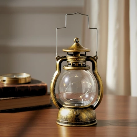 Lampka nocna LED - lampa naftowa - P101 (NMT-320639)