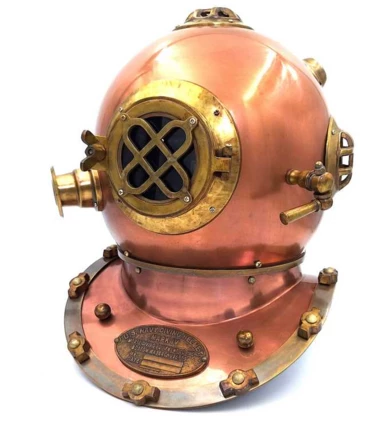 Wielki hełm nurka – replika - wysokość 45cm - NI1431 (NMT-320509)