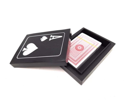 Talia kart w eleganckim pudełku z żywicy i MDF - G1228 (NMT-320608)