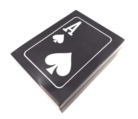 Talia kart w eleganckim pudełku z żywicy i MDF - G1228 (NMT-320608)