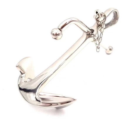 Kotwica Metalowa - Dekoracja - 20cm - N-1595 (NMT-321209)