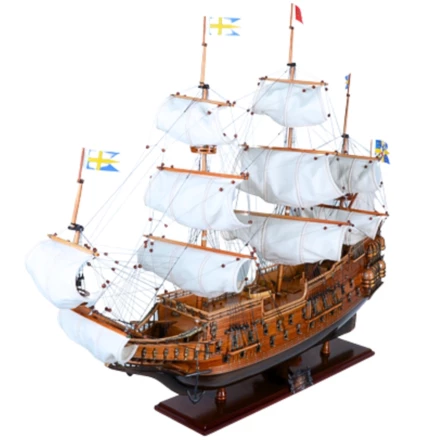 Ekskluzywny model żaglowca Vasa z rozwiniętymi żaglami - Vasa80R (NMT-321407)